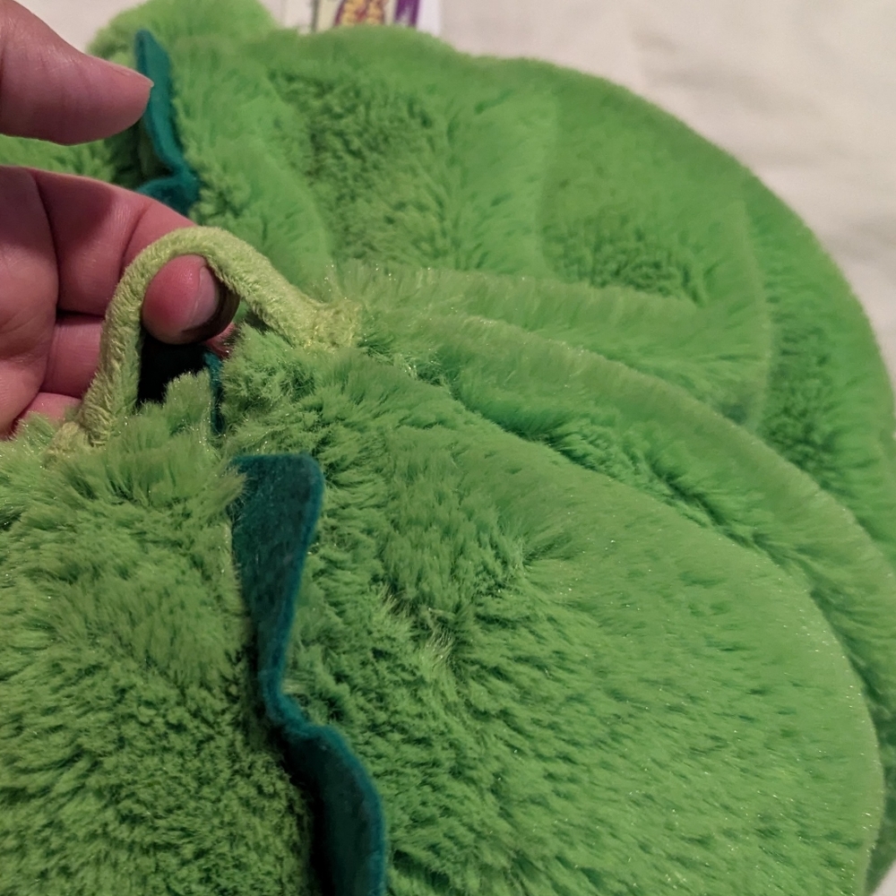 NWOT Tummy Stuffers Green and Yellow Plush Toy - Picture 6 of 9